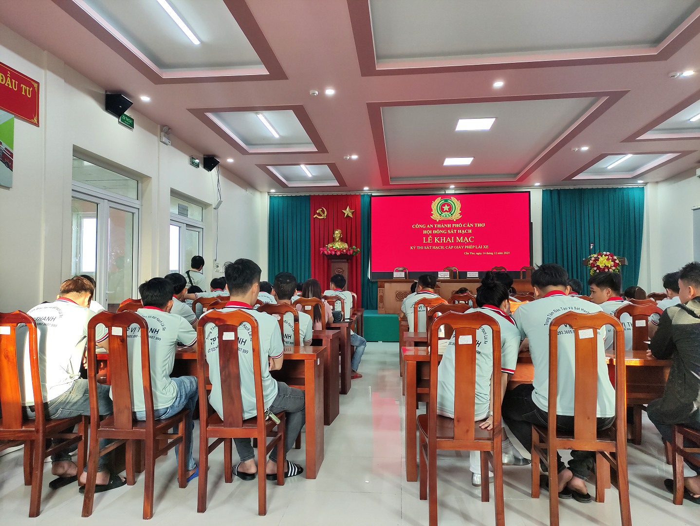 12164 SÁT HẠCH LÁI XE 14/12/2025 TẠI TRUNG TÂM ĐÀO TẠO & SÁT HẠCH LÁI XE THÀNH PHỐ VỊ THANH