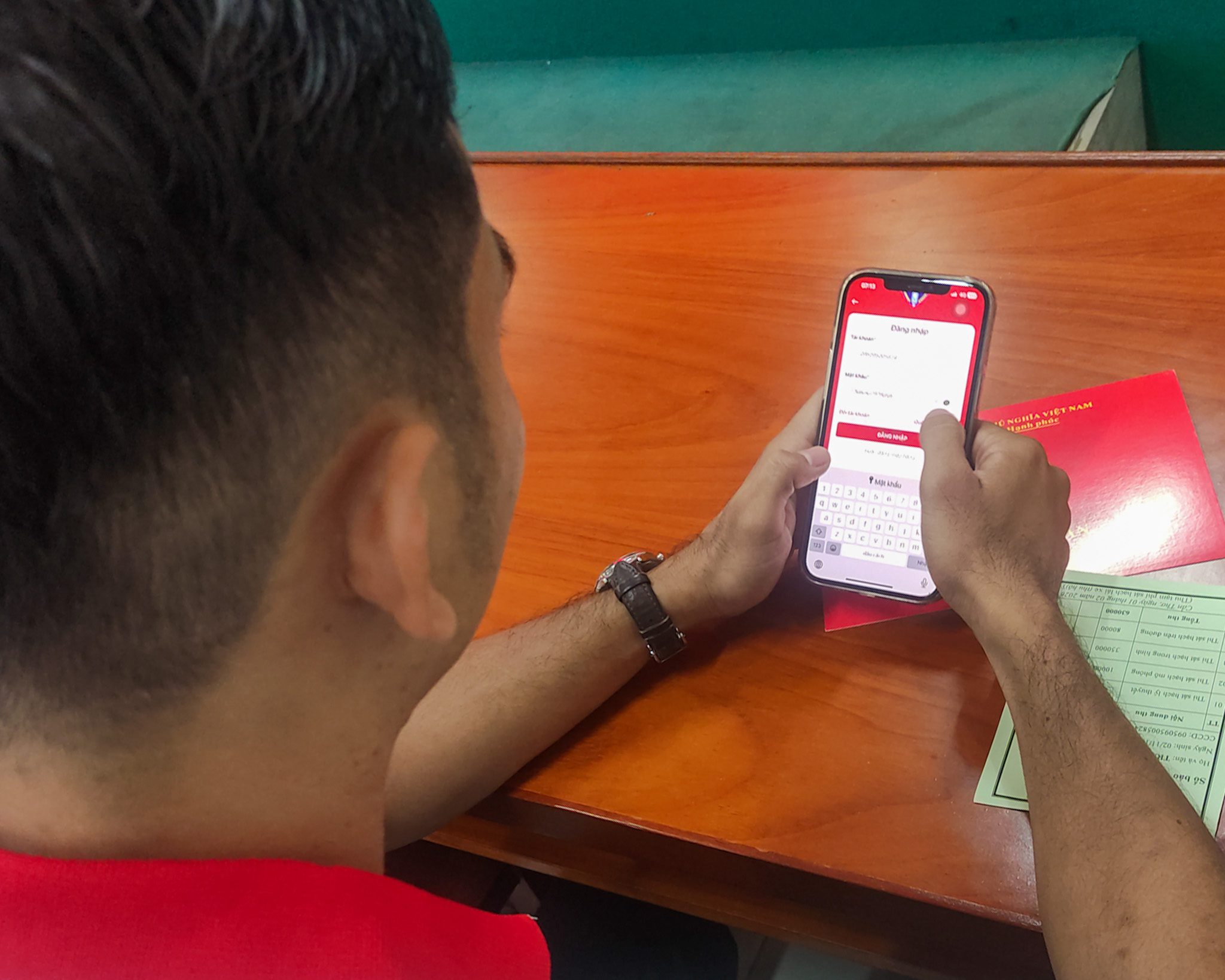 Hình ảnh học viên kiểm tra VNeTraffic