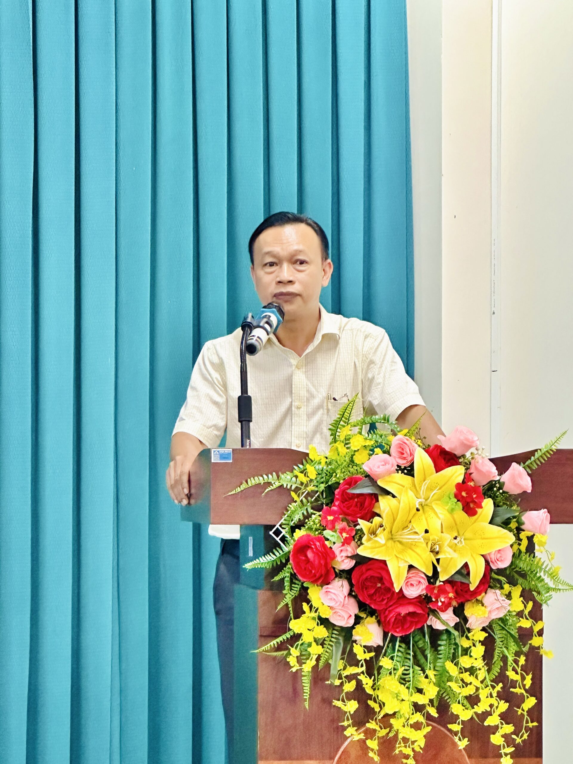 LỄ TỔNG KẾT NĂM 2025 - ĐỊNH HƯỚNG VÀ PHÁT TRIỂN NĂM 2026 1 Hình ảnh Giám đốc Đỗ Cao Cường phát biểu trong lễ tổng kết năm 2025